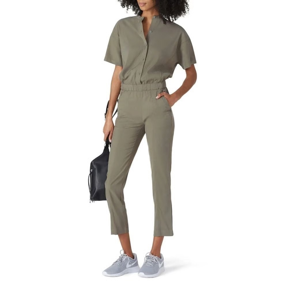 NWT Lululemon Perfectly Poised Jumpsuit
Grey Sage (109) - Picture 2 of 11